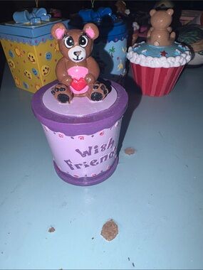 Wish Friends Claire's vintage y2k trinket box